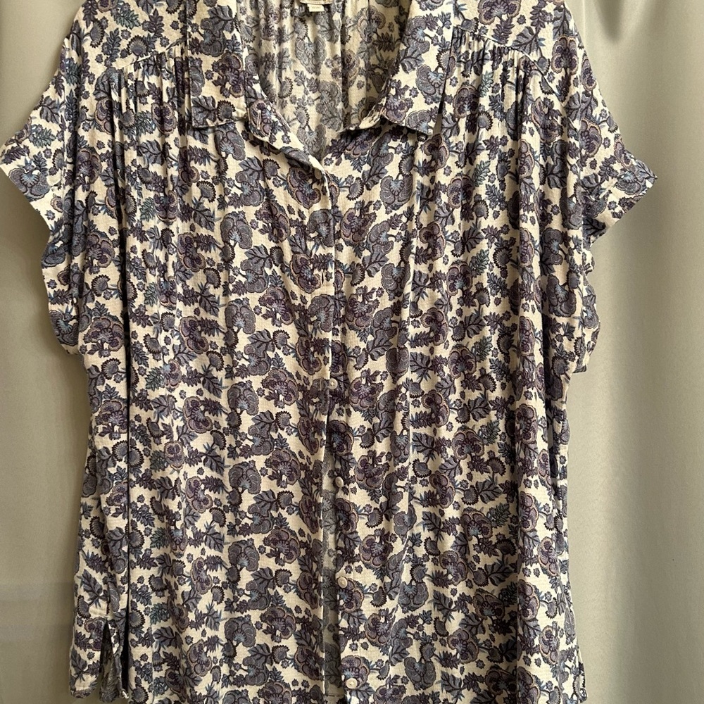 Casual Short Sleeved Top